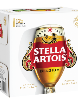 STELLA ARTOIS BELGIUM NRB BEER (12P