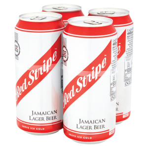 Red Stripe Can (6X4)