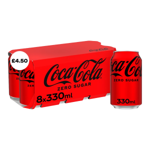 Coca Cola Diet 3X8 Pack £3.39