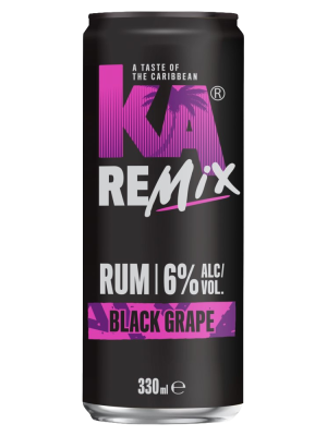 KA REMIX RUM BLACK GRAPE