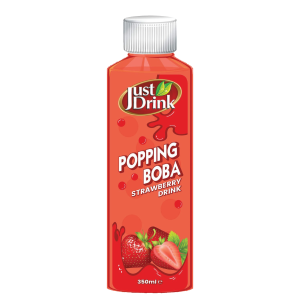 Just Drink Popping Boba Strawberry