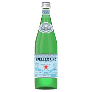San Pellegrino Sparkling Water Glas