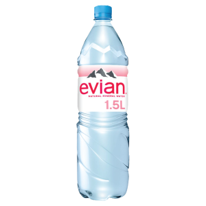 Evian Natural Minaral Water
