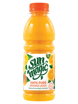 SUN MAGIC 100%  PURE ORANGE JUICE