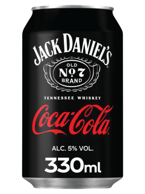 JACK DANIELS & COLA PREMIX