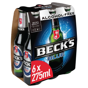 Becks Blue Alcohol Free (4X6Pk)