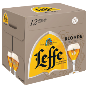 Leffe Beer Blonde(2X12X330Ml)