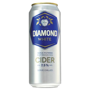 Diamond White Cider Can