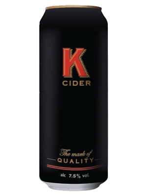 K CIDER CAN