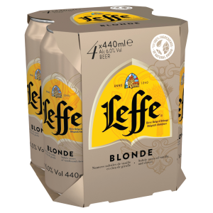 Leffe Blonde Cans(6X4)