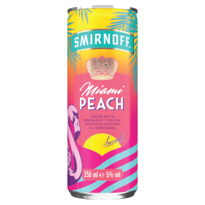 Smirnoff Miami Peach & Lemonade