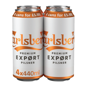 Carlsberg Can Export 4For £5.99(6 X