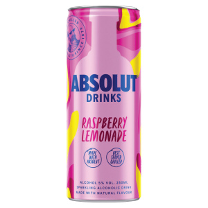 Absolut Mixt Raspberry & Lemon