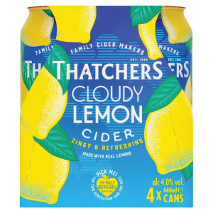 Thatchers Cloudy Lemon Cider Cans (