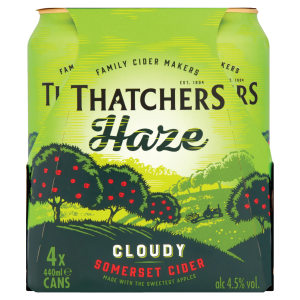 Thatchers Haze  Cider Cans (6X4Pk)