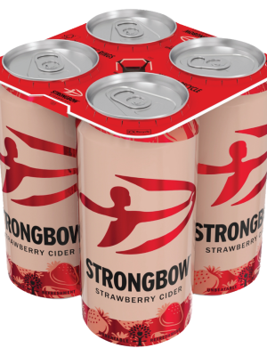 STRONGBOW STRAWBERRY 4PK CAN