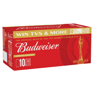 Budweiser Can 10Pk  (10 X440Ml)