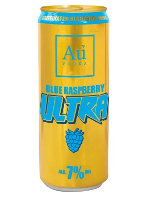 Au Vodka Blue Raspberry Caffeine