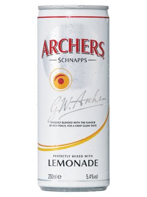 Archers & Lemonade Cans