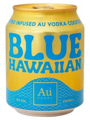 Au Vodka Cocktail Bluehawaiian
