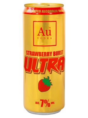 Au Vodka Strawberry Burst Caffeine