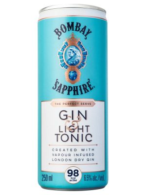 Bombay Sapphire & Light Tonic