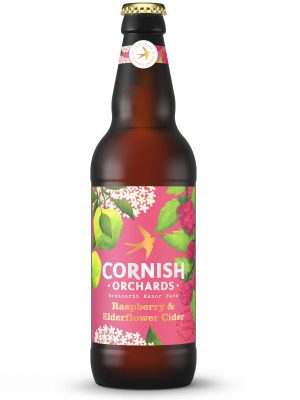 Cornish Orchards Raspberry & Elderf