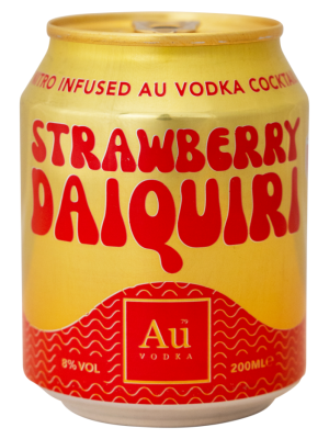 Au Vodka Cocktail Strawberry Daiqui