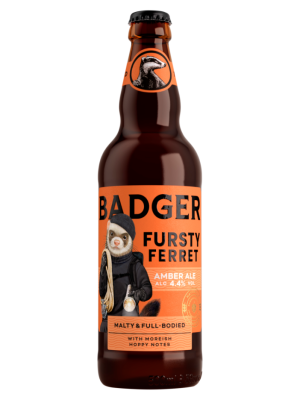 Badger Fursty Ferret Amber Ale Bott