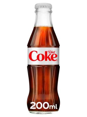 Coca Cola Gb Glass Bottle Diet