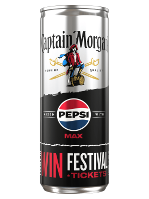 Captain Morgan Spiced With Pepsi Ma