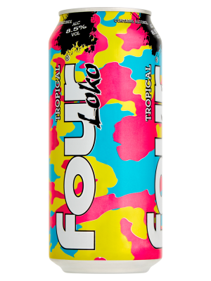 Four Loko Tropical Cans